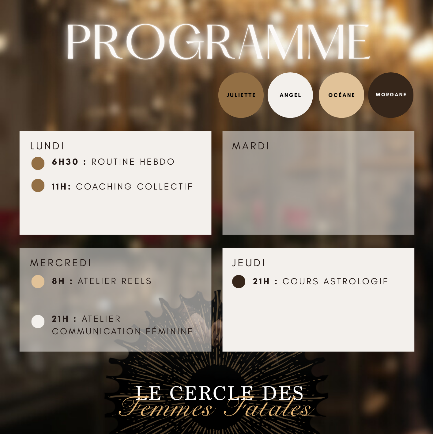 Cercle des Femmes Fatales