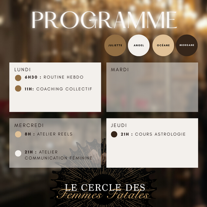 Cercle des Femmes Fatales