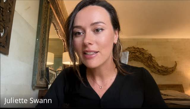 Juliette en direct lors d'un coaching du Cercle sur Google Meet